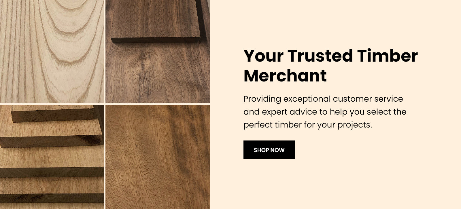 "Your Trusted Timber Merchant" Providing exceptional customer service and expert advice to help you select the perfect timber for your projects.